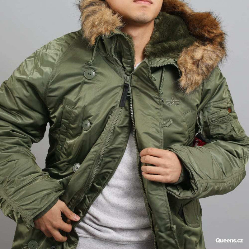 Alpha Industries N-3B Heritage Sage-Green