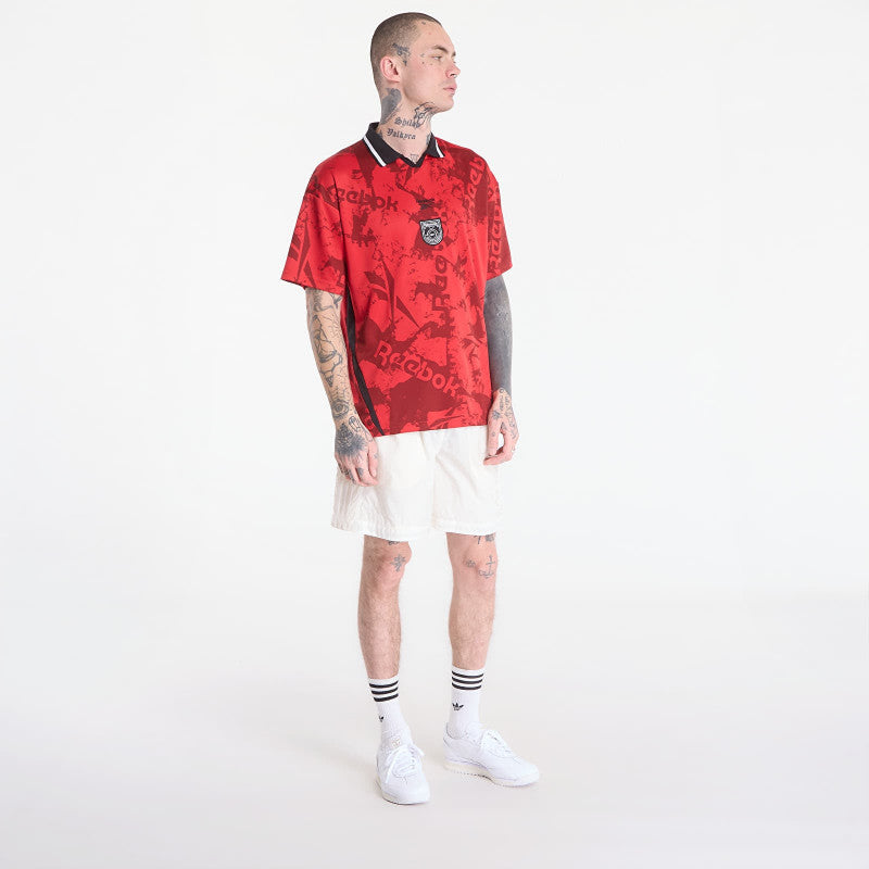 Reebok Street Sport Football Jersey Vector Red/Black