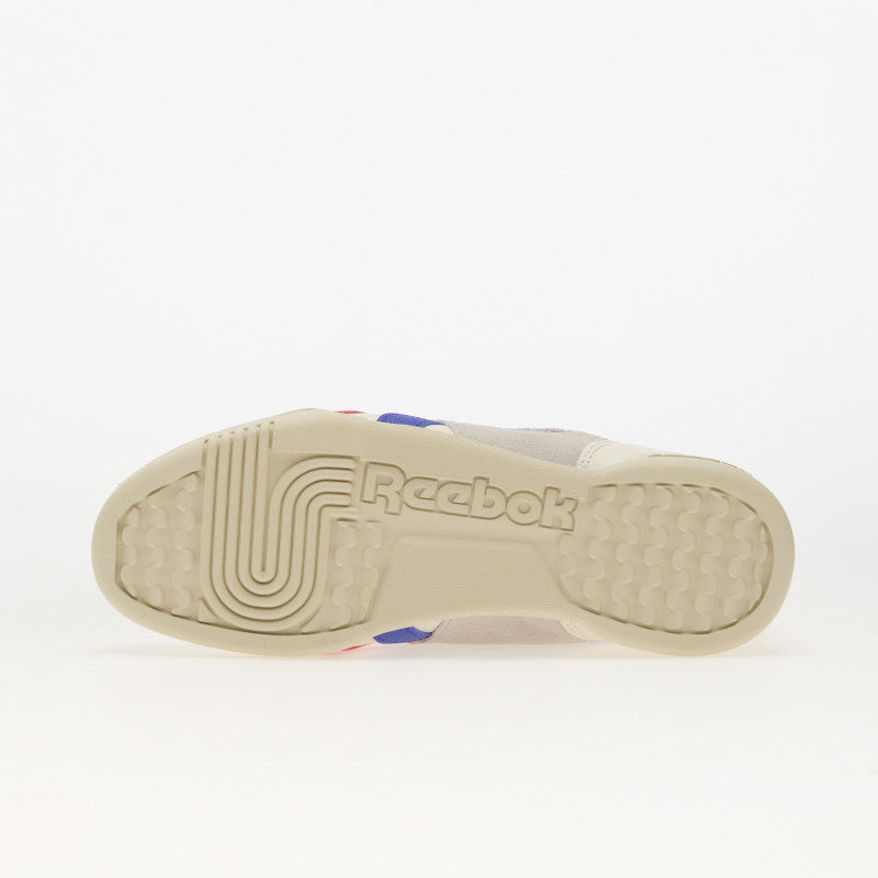 Reebok Workout Plus Chalk/ Breakout Blue/ Vector Red