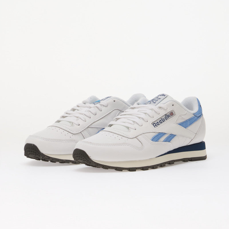 Reebok Classic Leather Ftwr White/ Essential Blue/ Batik Blue