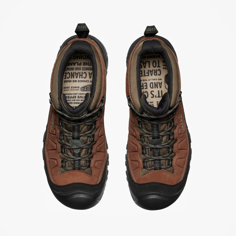 KEEN Targhee Iv Mid Wp Bison/ Black