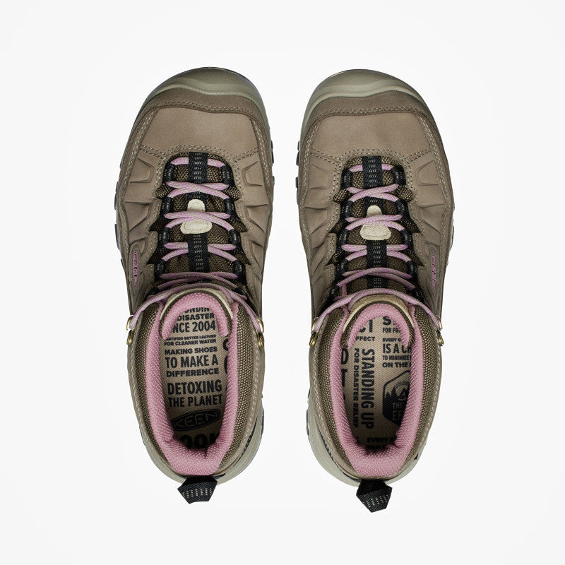 KEEN Targhee Iv Mid Wp Brindle/ Nostalgia Rose