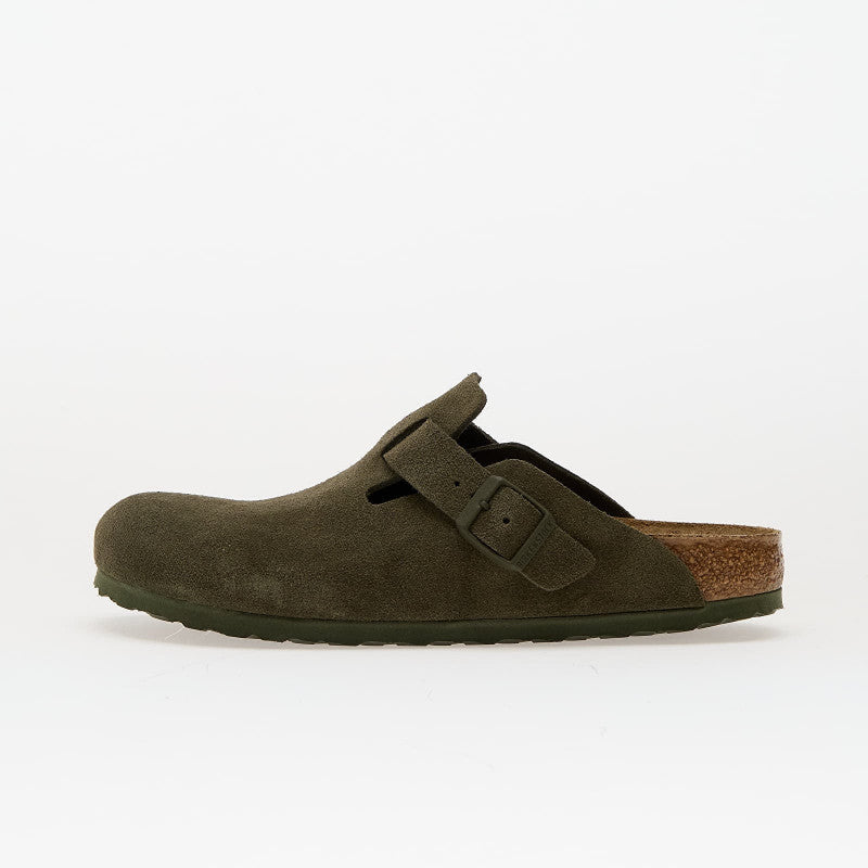 Birkenstock Boston Suede Leather Thyme