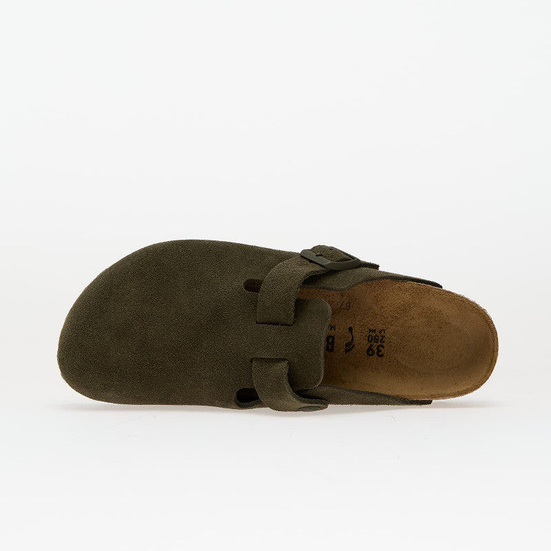 Birkenstock Boston Suede Leather Thyme