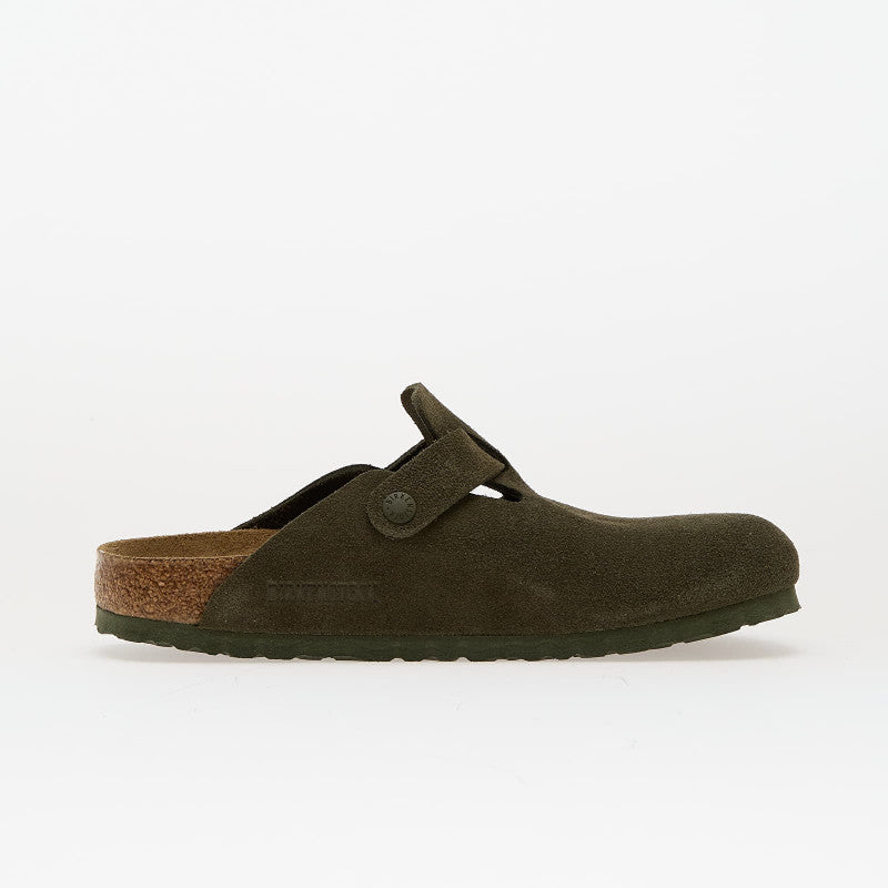 Birkenstock Boston Suede Leather Thyme