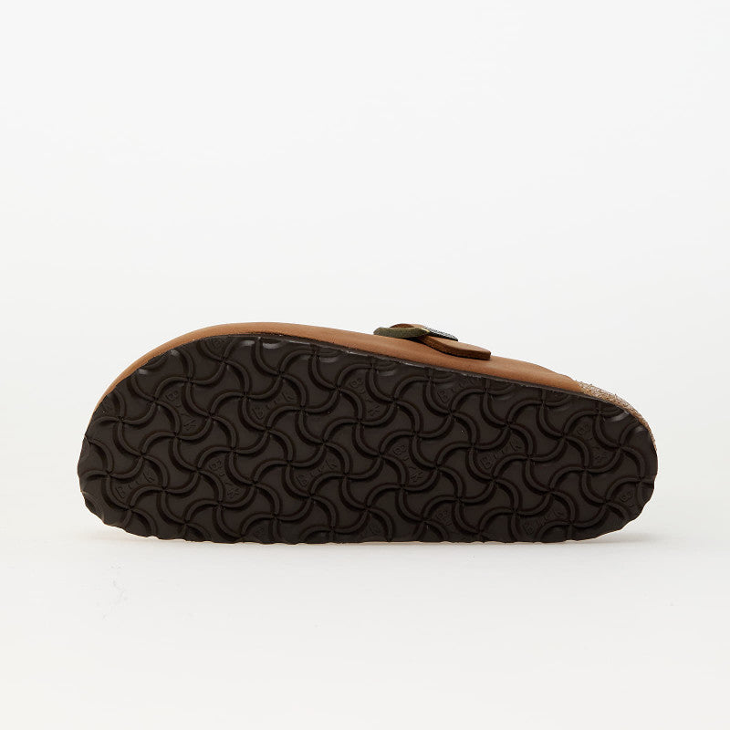 Birkenstock Boston Natural Leather Oiled Cognac