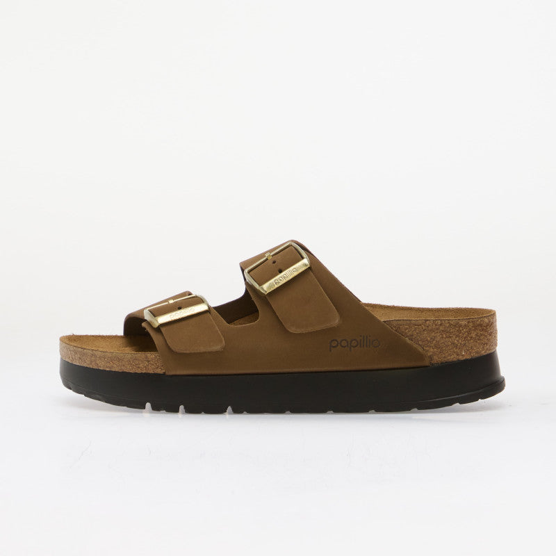 Birkenstock Arizona Flex Platform LENB Dark Tea