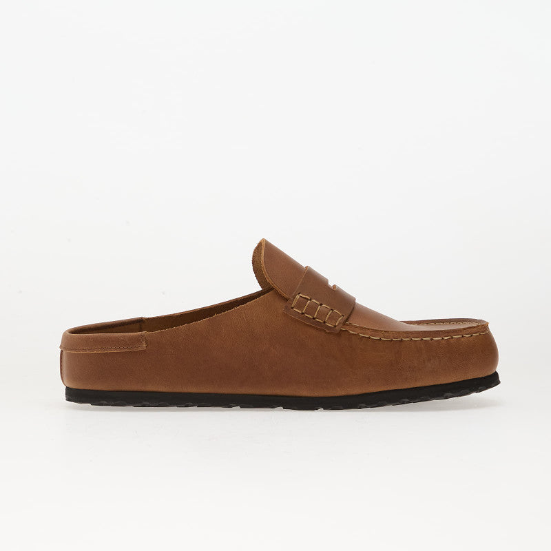 Birkenstock Naples Wrapped Oiled Leather Cognac