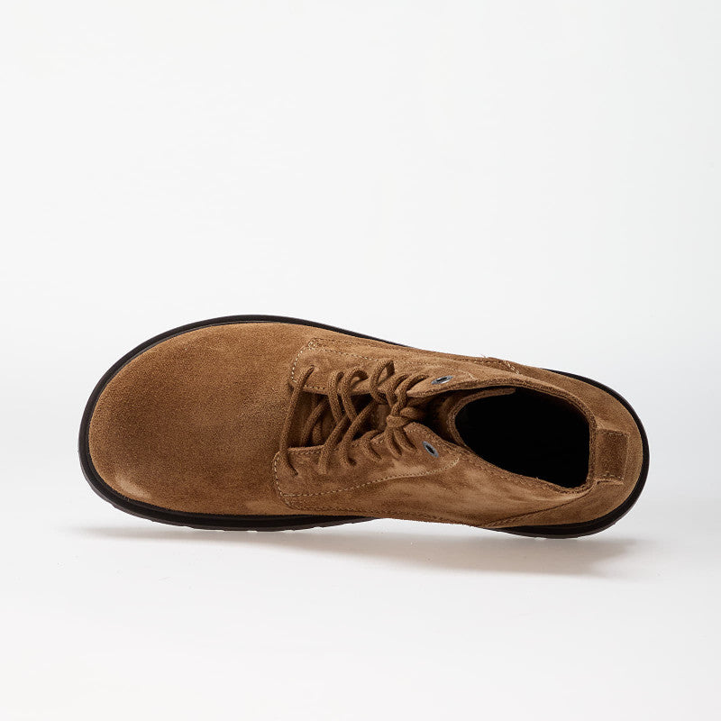 Birkenstock Highwood Lace Mid Suede Leather Dark Tea