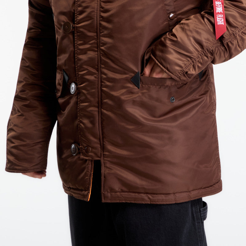 Alpha Industries N-3B VF 59 Vintage Fit Powder Brown