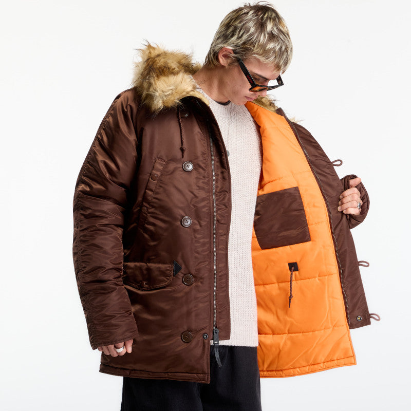 Alpha Industries N-3B VF 59 Vintage Fit Powder Brown