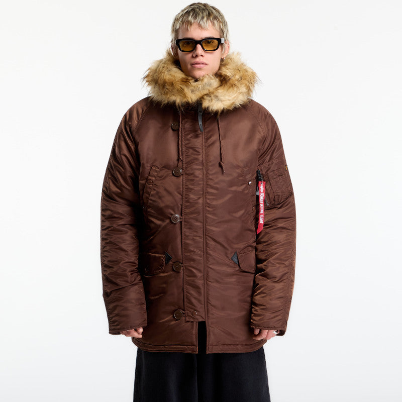 Alpha Industries N-3B VF 59 Vintage Fit Powder Brown