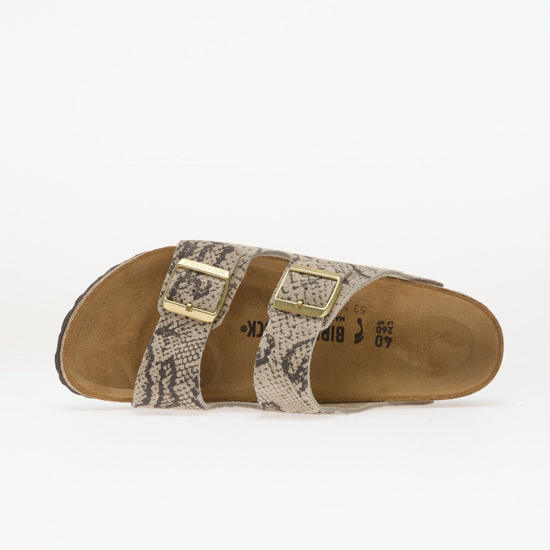 Birkenstock Arizona Print LEVE Snake Oyster