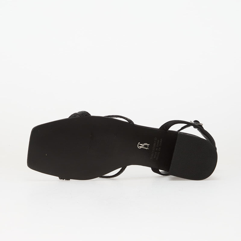 Steve Madden Gabby Black Satin