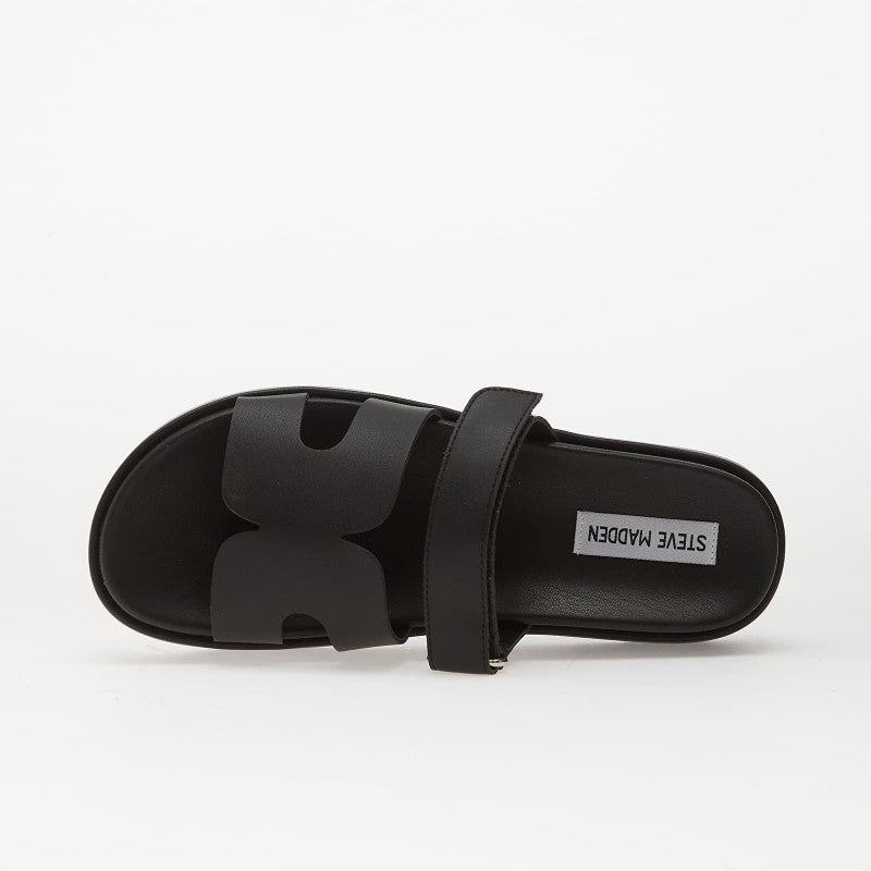 Steve Madden Bigmissile Blk Action Leather
