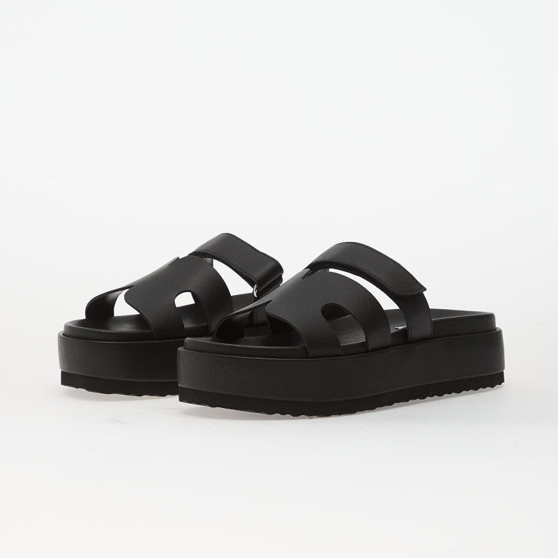 Steve Madden Bigmissile Blk Action Leather