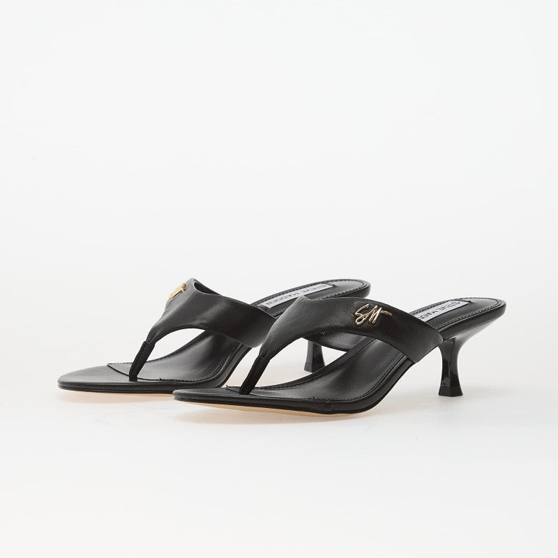 Steve Madden Soundview Black Leat