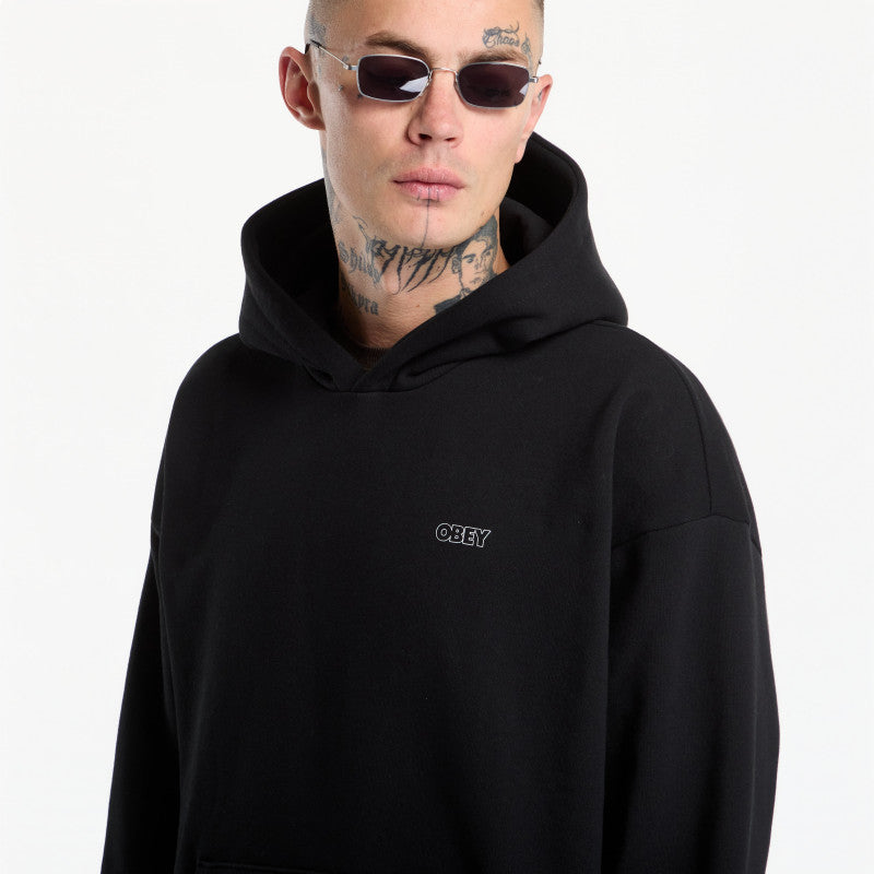 Obey Treble Extra Heavy Hood Black