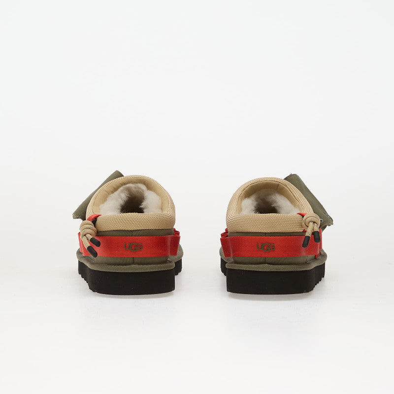 UGG M Tasman Wildwood Burtn Olive/ Red Pepper