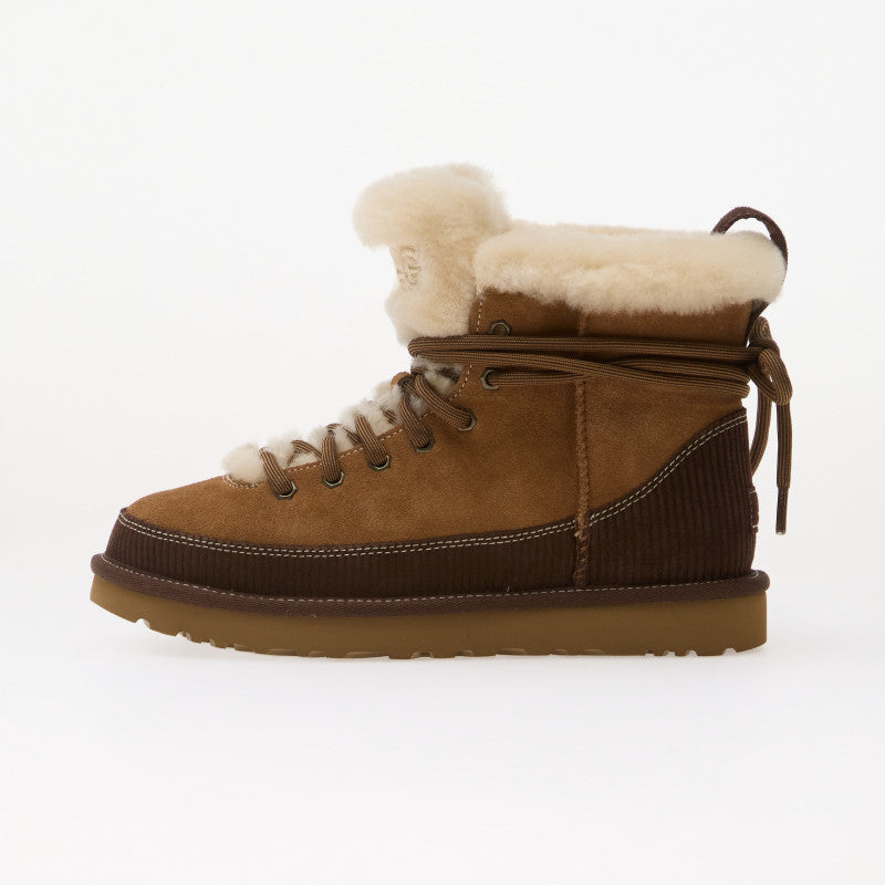 UGG Wmns Classic Heritage Lace-Up Chestnut
