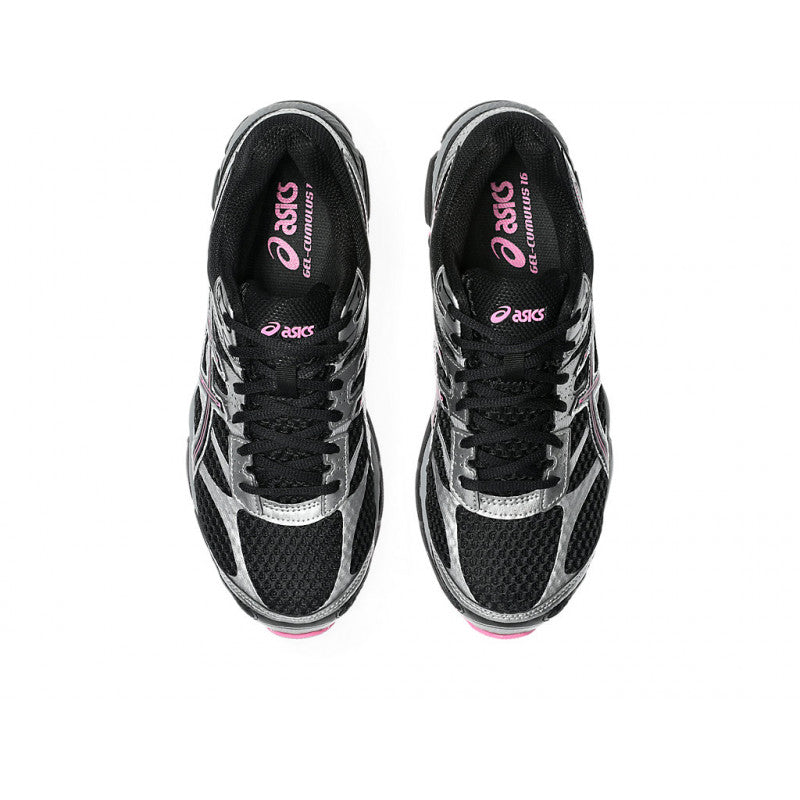 Asics Gel-Cumulus 16 Black/ Dragon Fruit