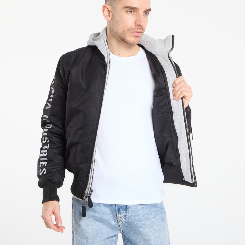 Alpha Industries MA-1 D-Tec SE Black / Grey