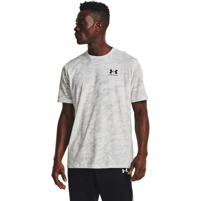 Under Armour Under Armour Abc Camo SS White/ Mod Gray