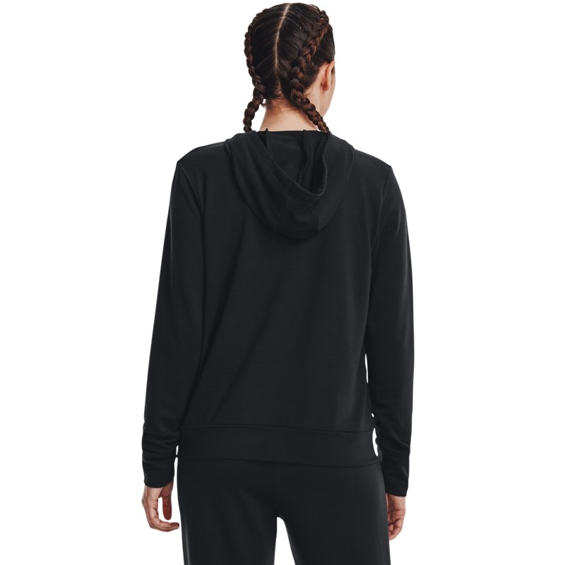 Under Armour Rival Terry Fz Hoodie Black