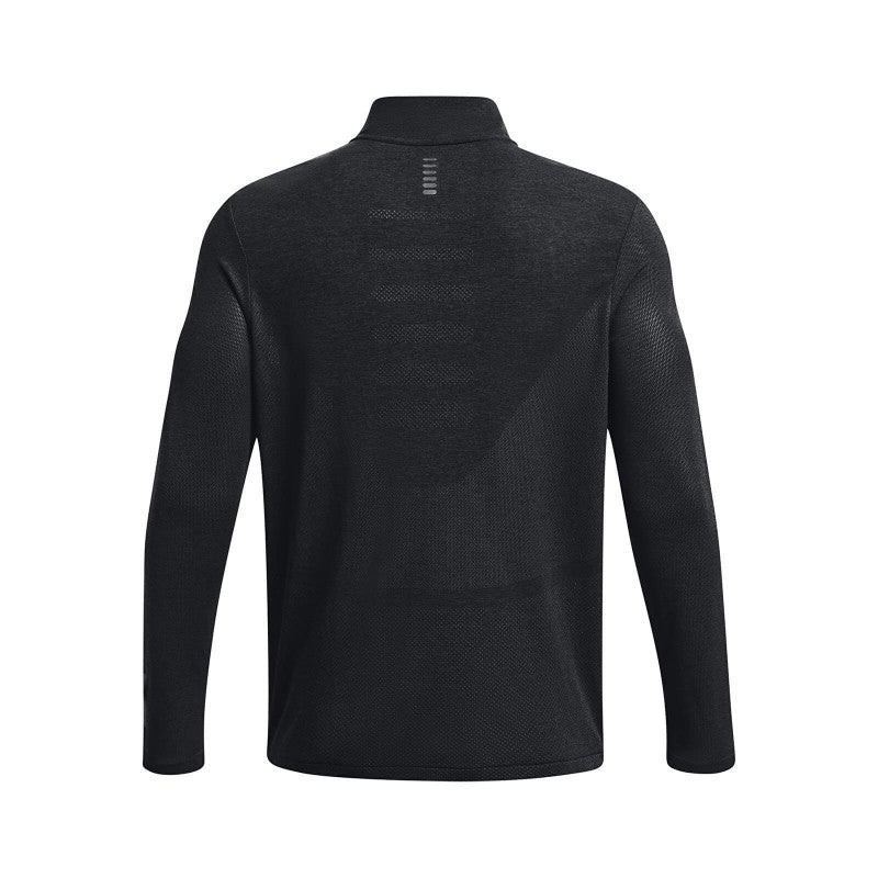 Under Armour Seamless Stride 1/4 Zip Black