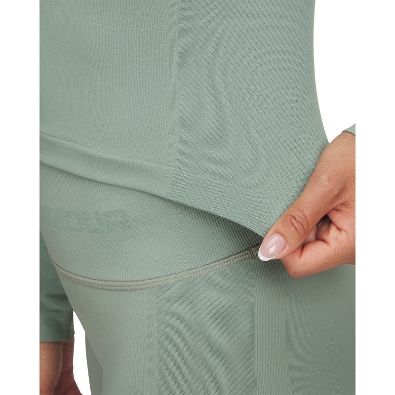 Under Armour Vanish Seamless LS Tee Silica Green/ White