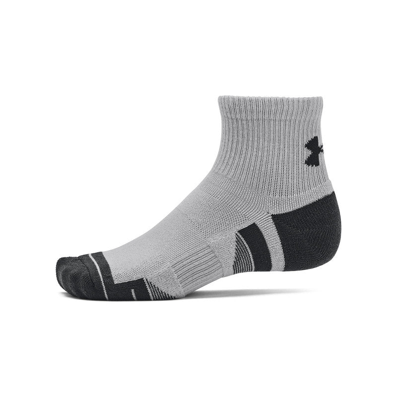 Under Armour Performance Tech 3-Pack Qtr Mod Gray