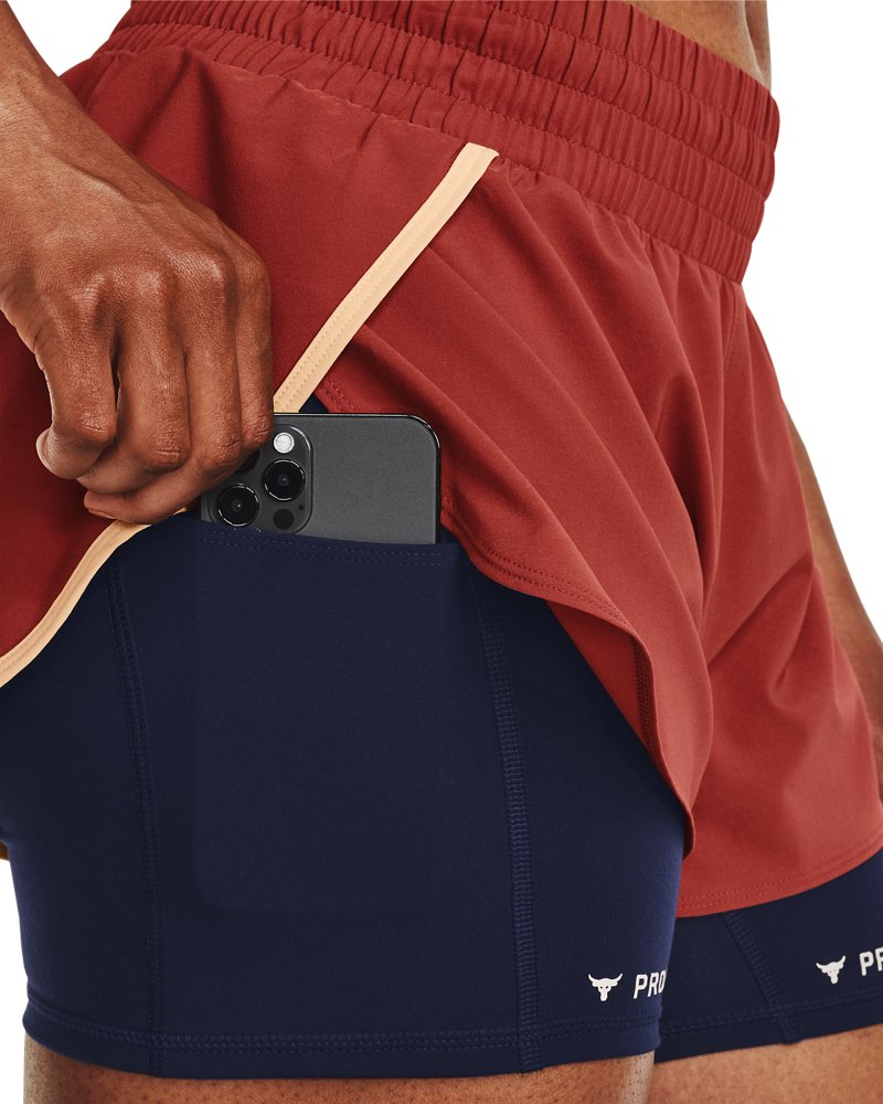 Under Armour Project Rck Flex Short Heritage Red