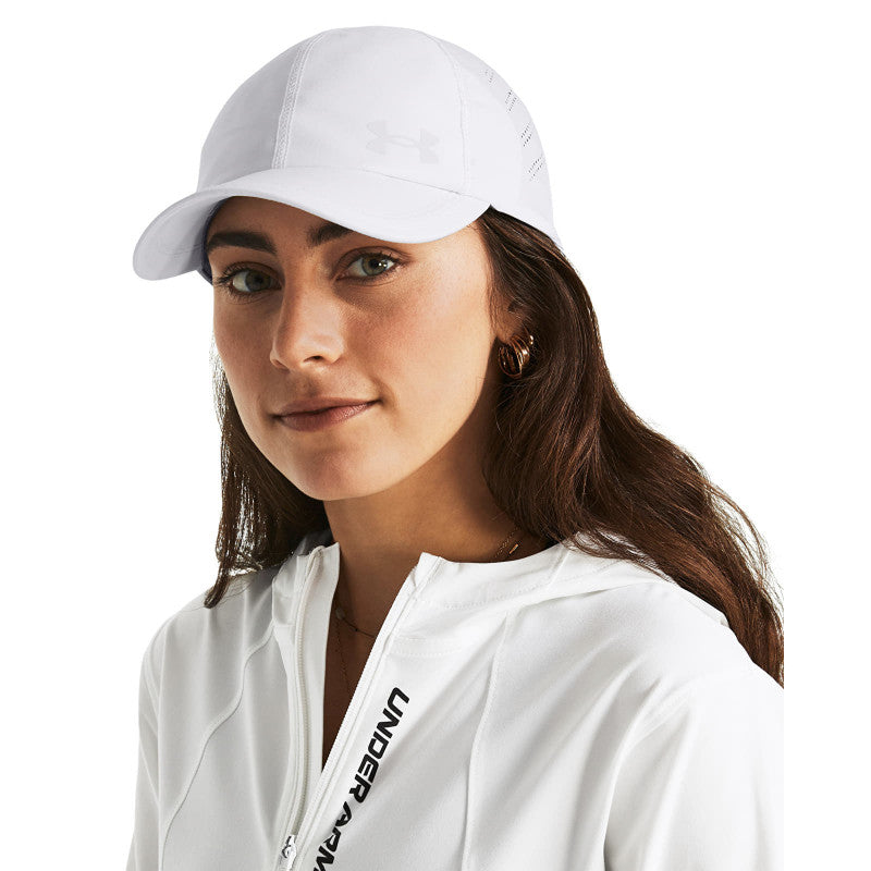 Under Armour Wmns Iso-Chill Launch Adj White 100