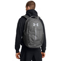 Under Armour Hustle 6.0 Backpack Castlerock/ Steel