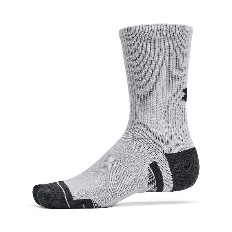 Under Armour Under Armour Perf Tech 6-Pack Crew Mod Gray/ Mod Gray/ Jet Gray