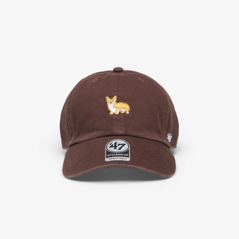 47 Brand Clean Up Dog Icon Cap Dark Brown