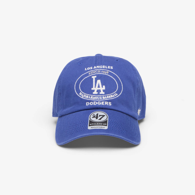 47 Brand MLB Clean Up Circle Tone Los Angeles Dodgers Cap Royal Blue