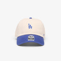 47 Brand MLB Clean Up Base Runner Los Angeles Dodgers Cap Natural