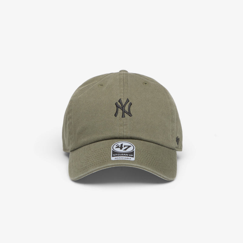47 Brand MLB Clean Up Base Runner New York Yankees Cap Urban Olive