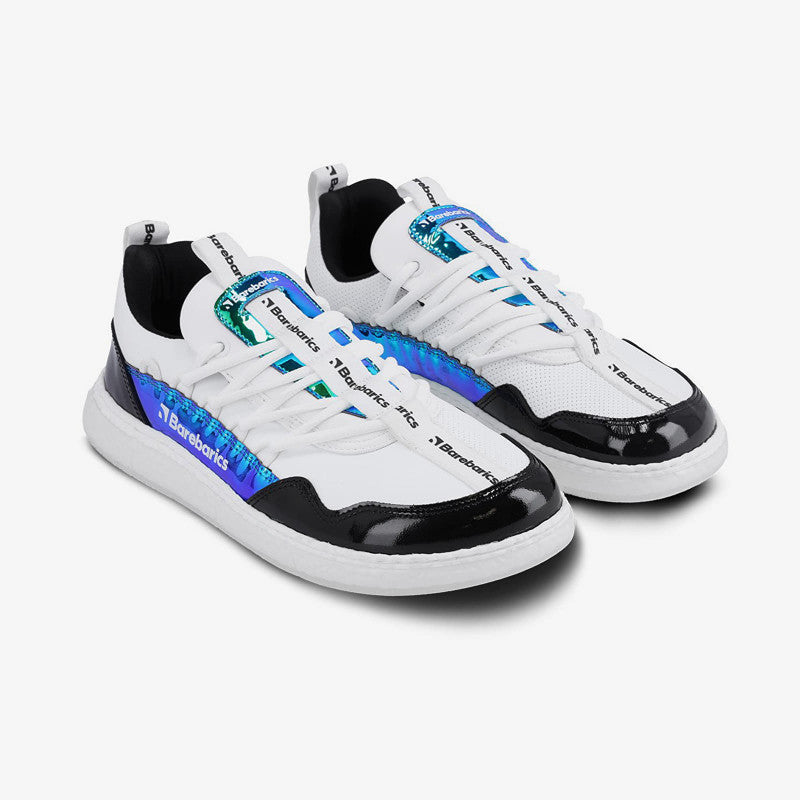 Barebarics Futura Iridescent White