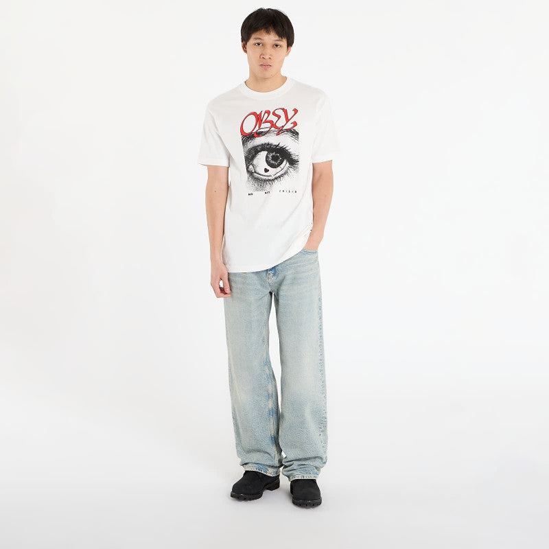 OBEY Midnite Crisis T-Shirt Pigment Vintage White