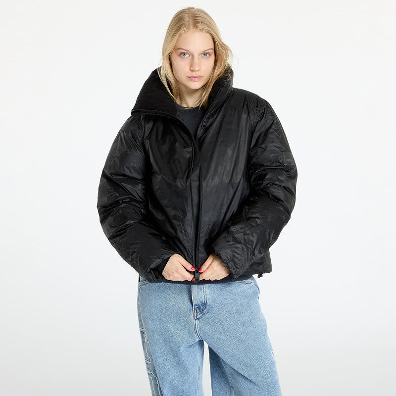 Rains Kevo Short Puffer Jacket W4T3 UNISEX Black