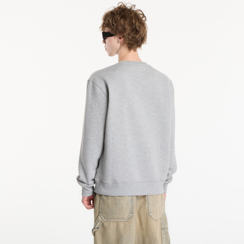 Alpha Industries Basic Sweater melange šedá