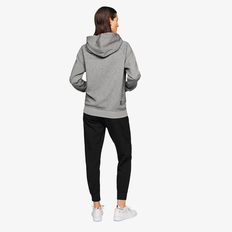 On Zipped Hoodie Grey