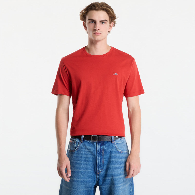 Gant Reg Shield Ss T-Shirt Soft Apricot