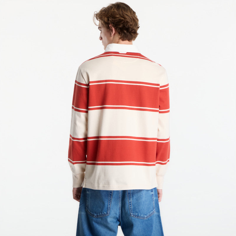 Gant Striped Rugger Soft Apricot