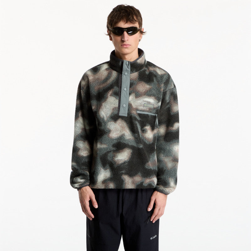 Columbia Helvetia™ II Printed Half Snap Fleece Sedona Sage Dyeflow