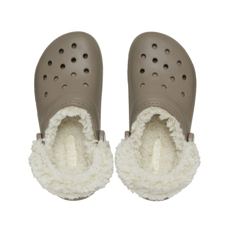 Crocs Classic Fleece Lined Clog Mushroom