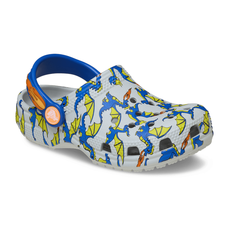 Crocs Toddler Classic Dragon Graphic Clog