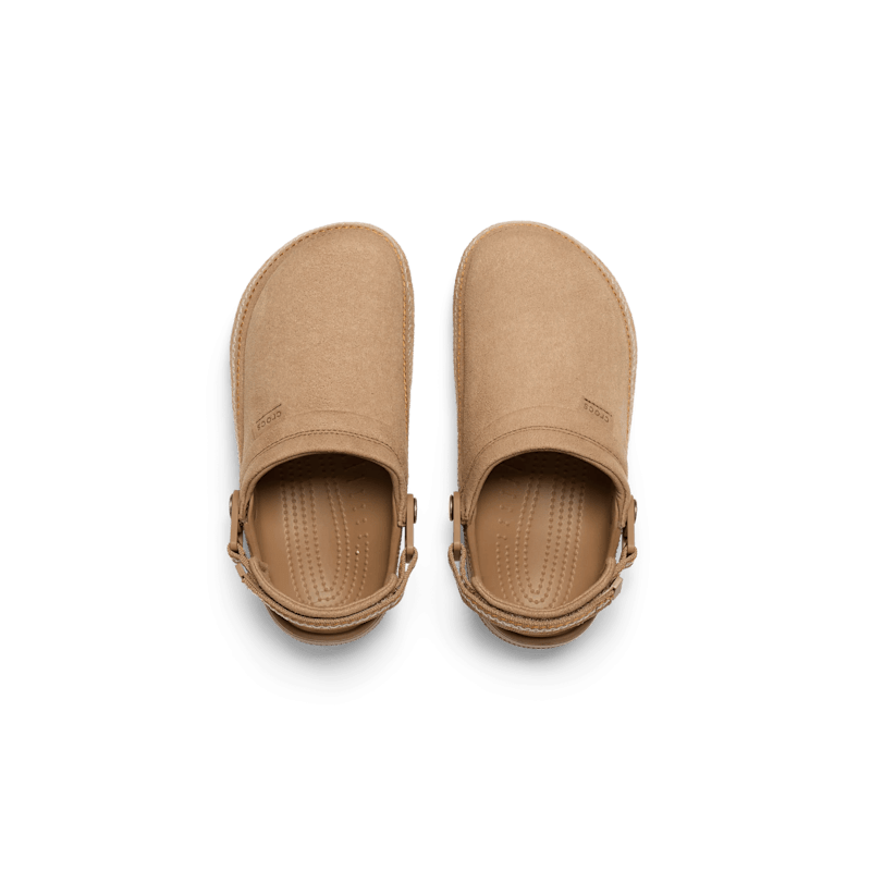 Crocs Classic Crafted Vegan Suede Stitch Sepia